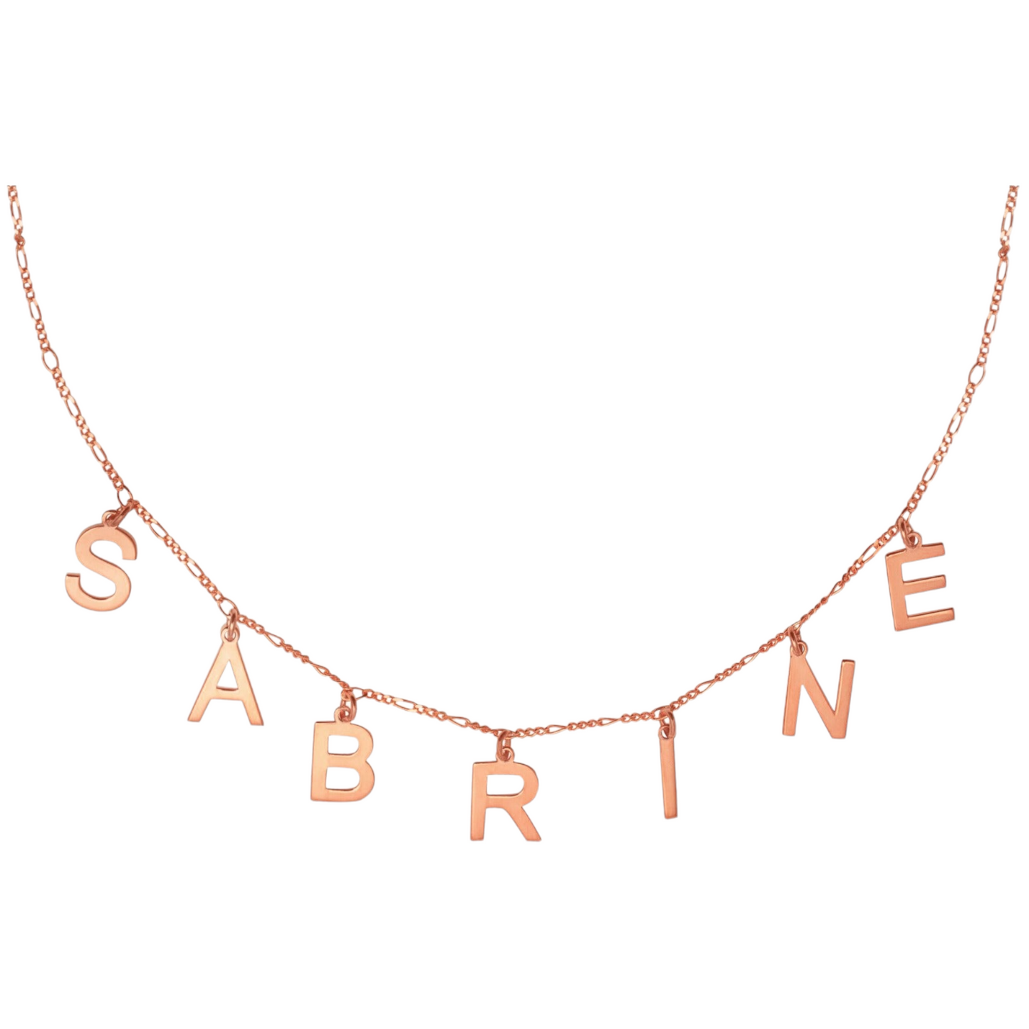 Personalized Letter Name Necklace - shopzeyzey